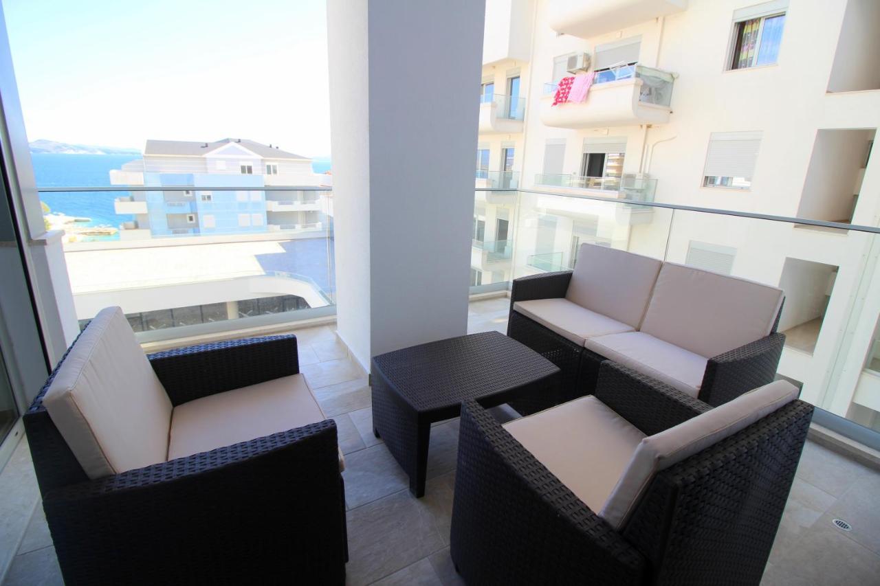 Luxury Sea View Apartaments Sarande Bagian luar foto