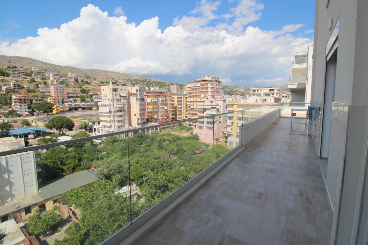 Luxury Sea View Apartaments Sarande Bagian luar foto