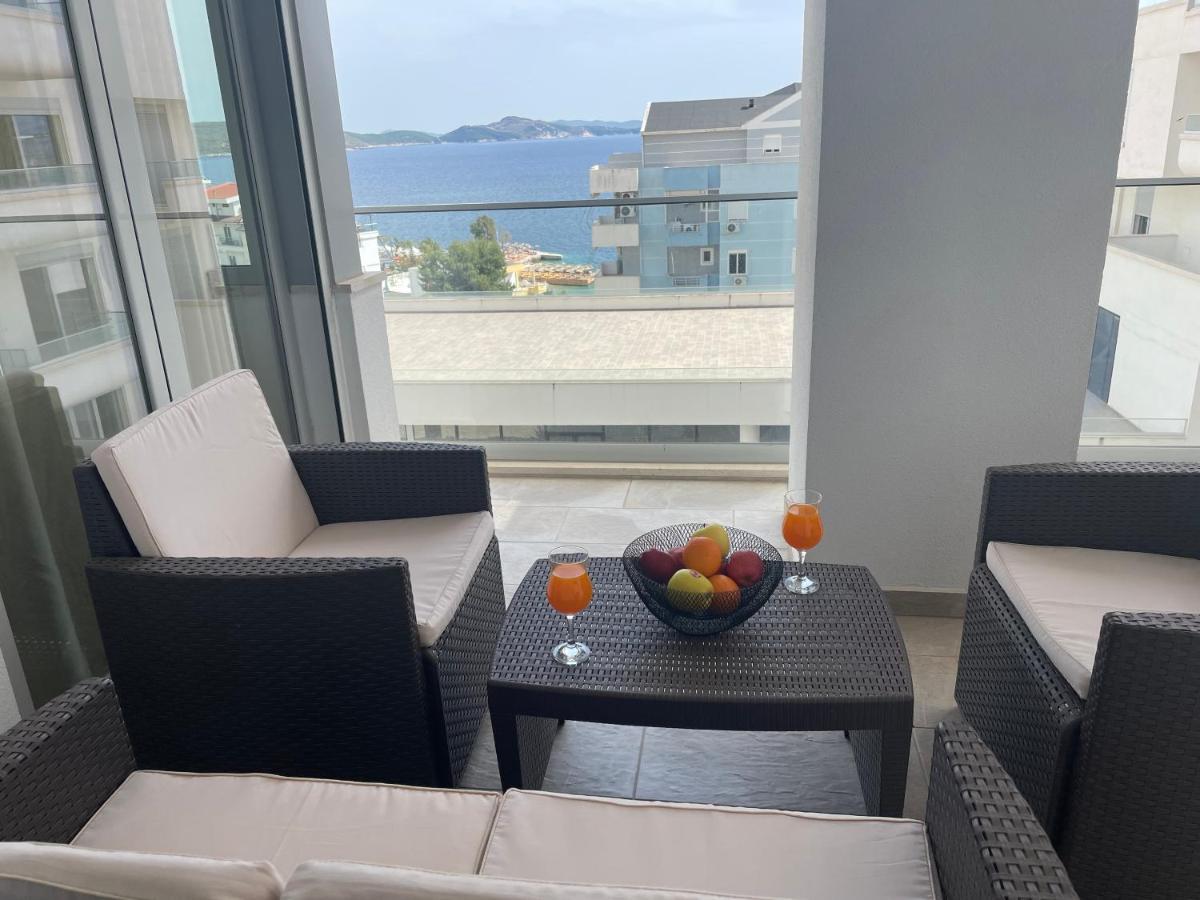 Luxury Sea View Apartaments Sarande Bagian luar foto